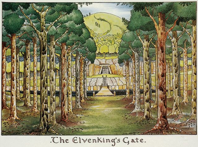 Image result for elven king palace hobbit